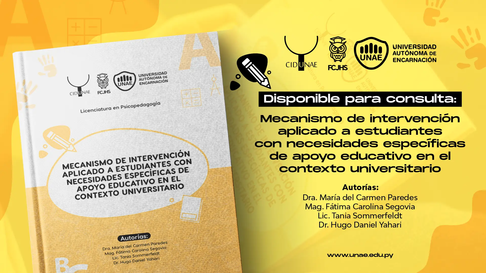 Disponible para consulta el manual “Mecanismo de intervención aplicado a estudiantes con necesidades específicas de apoyo educativo en el contexto universitario”