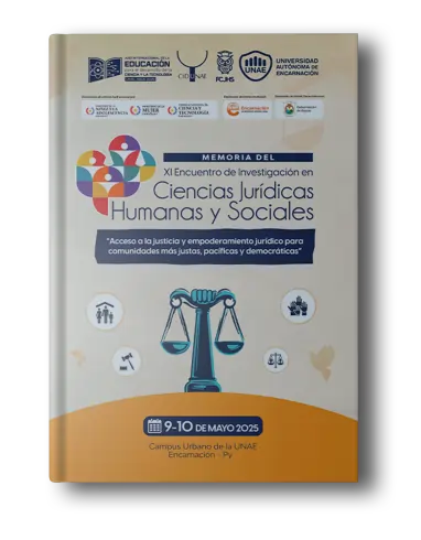 Memoria - XI Encuentro de Investigación en Ciencias Jurídicas, Humanas y Sociales 2025