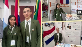 Nuestros estudiantes representan a Paraguay en la Expociencias Nacional 2024 en México