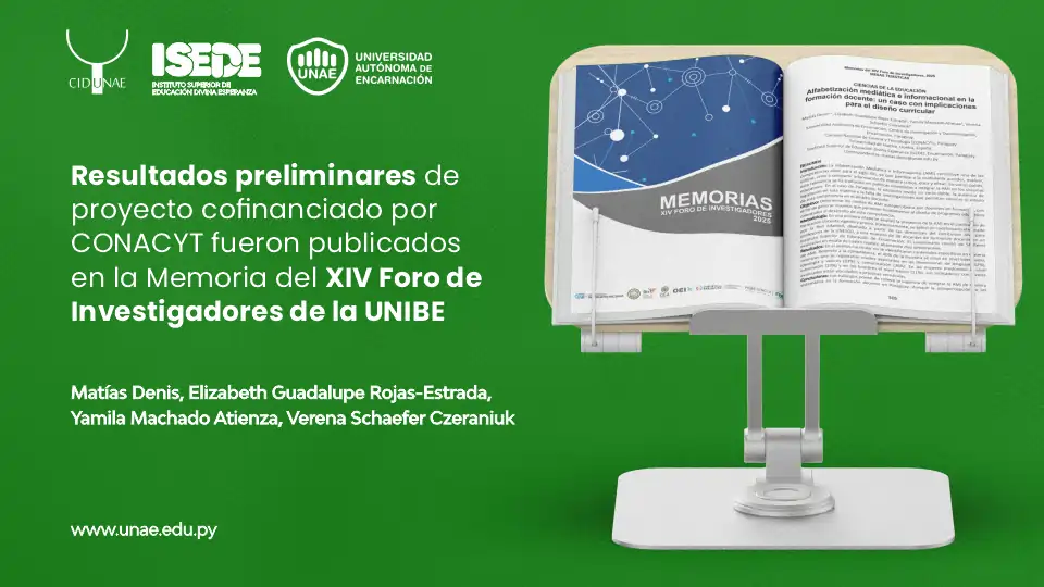 Resultados preliminares de proyecto cofinanciado por CONACYT fueron publicados en la Memoria del XIV Foro de Investigadores de la UNIBE