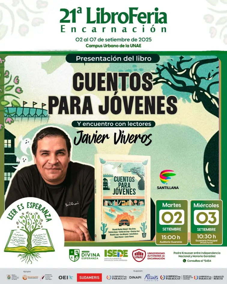 Presentación de libro y Encuentro con lectores -  Javier Viveros