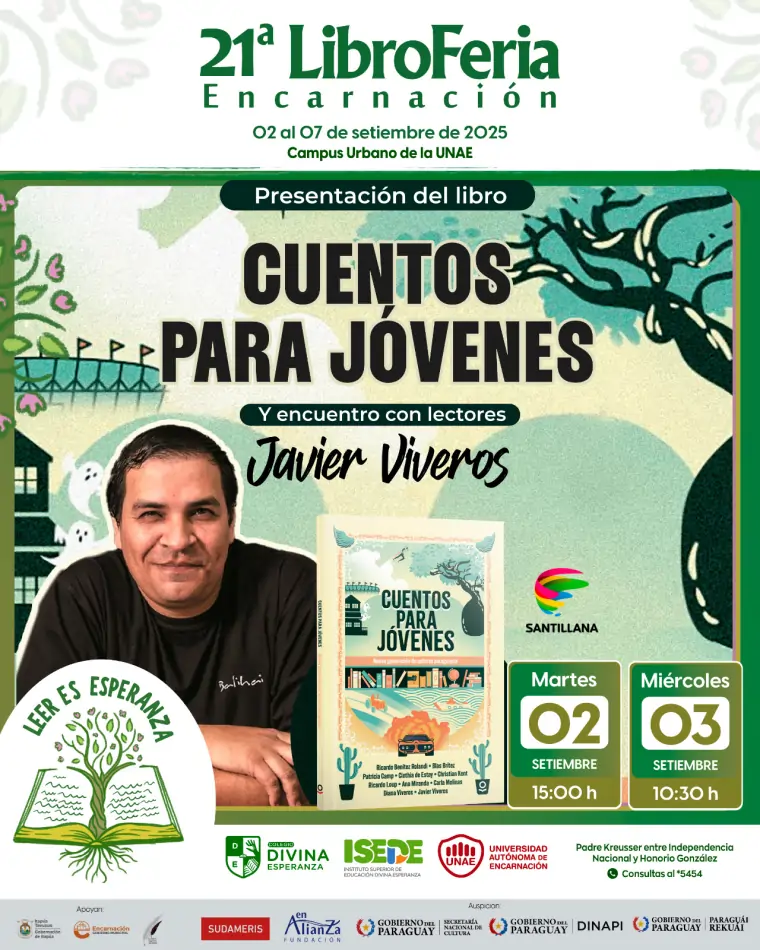 Presentación de libro y Encuentro con lectores -  Javier Viveros