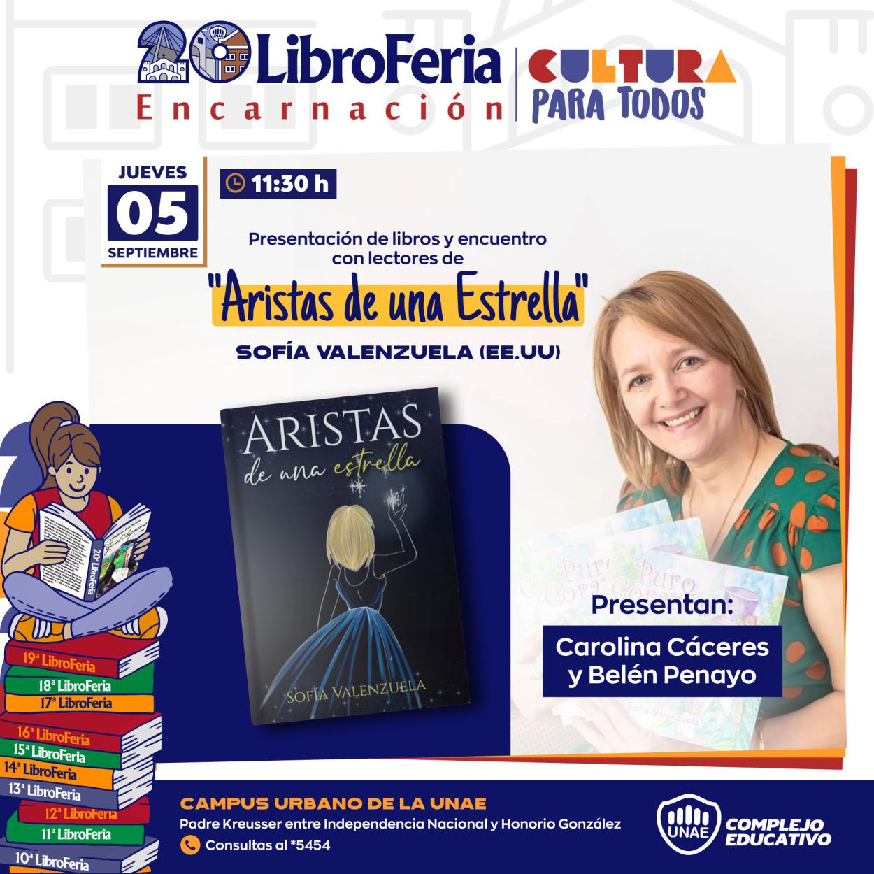 Presentación de libros y encuentro con lectores 