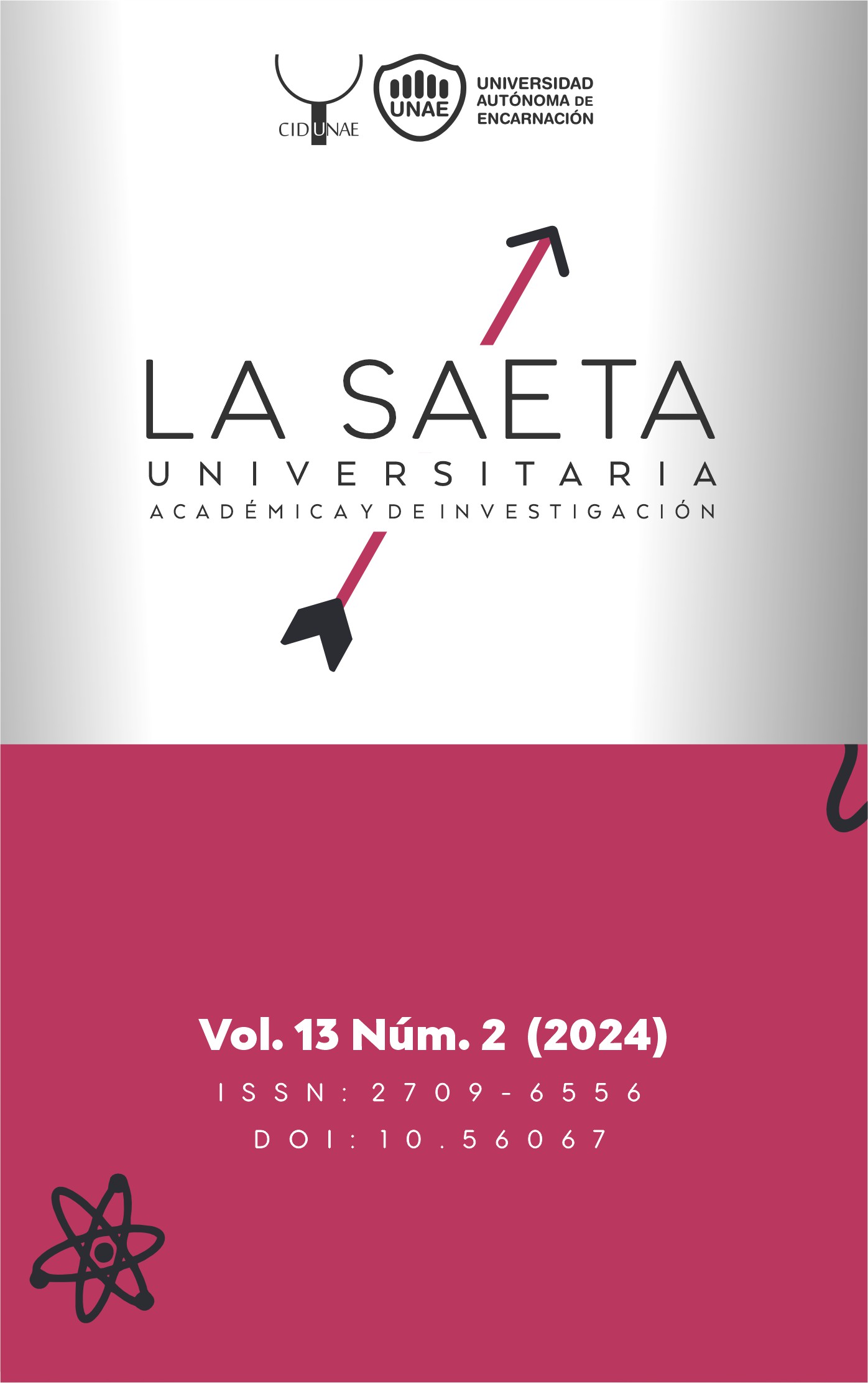 					Ver Vol. 13 Núm. 2 (2024): Saeta Universitaria Académica y de Investigación
				