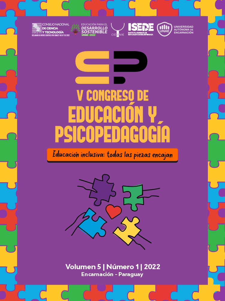 					Ver Vol. 5 Núm. 1 (2022): Educación y Psicopedagogía
				