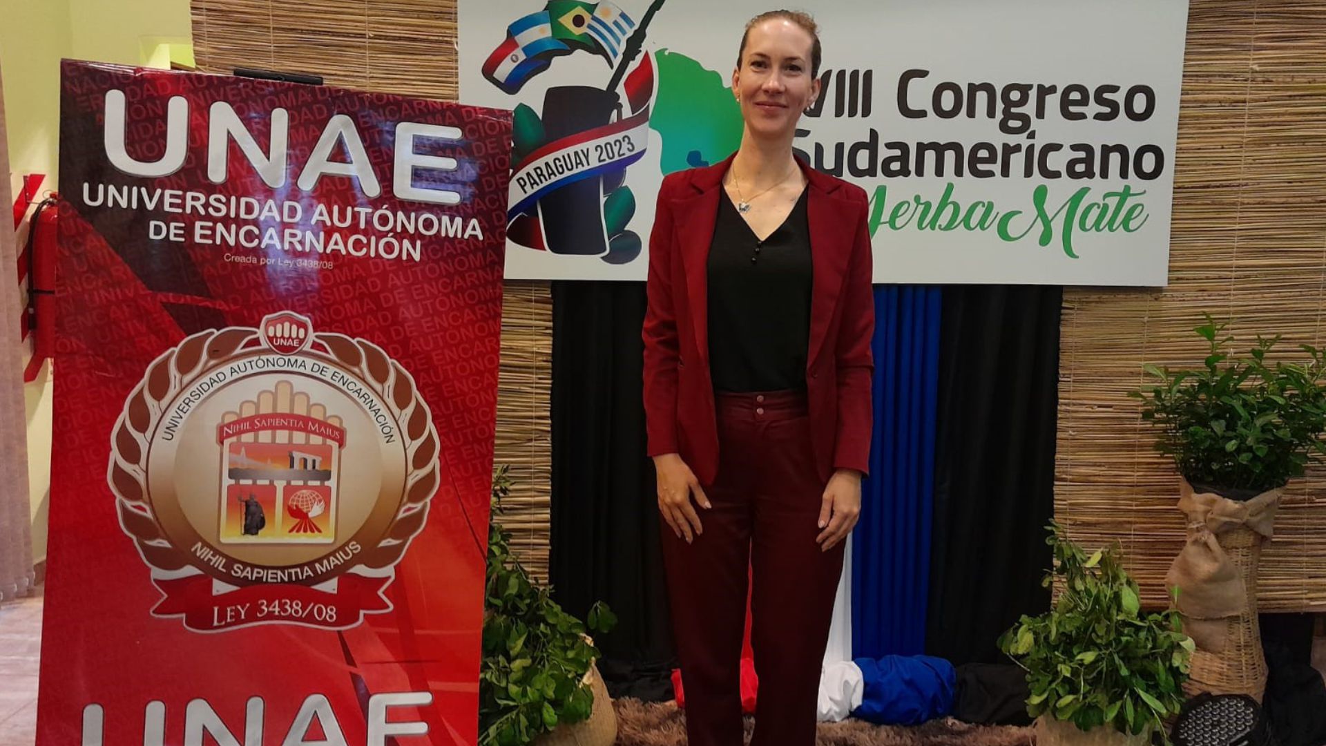 UNAE presente en VIII Congreso Sudamericano de Yerba Mate