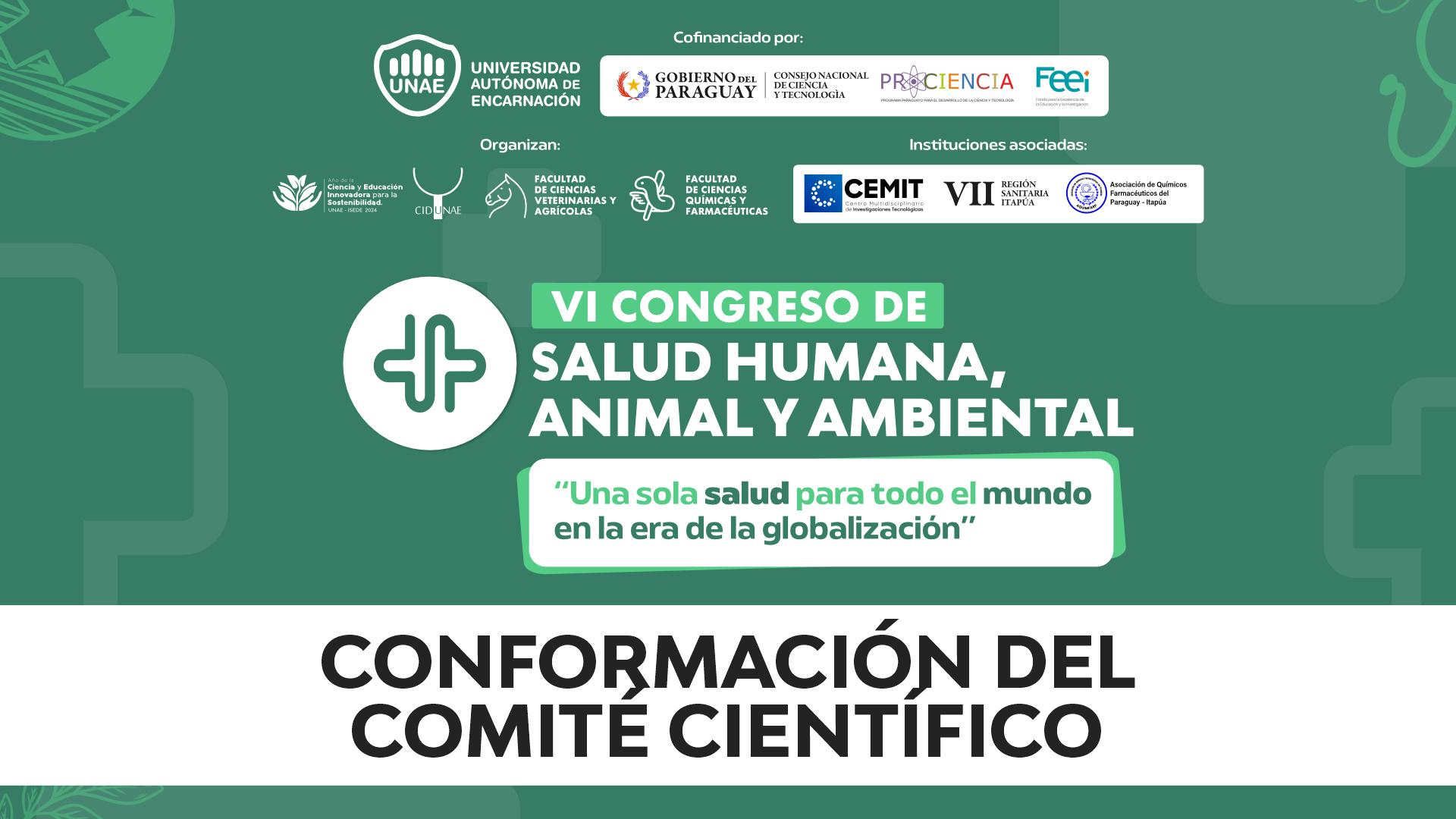 Importante conformación comité científico del VI Congreso de Salud Humana, Animal y Ambiental