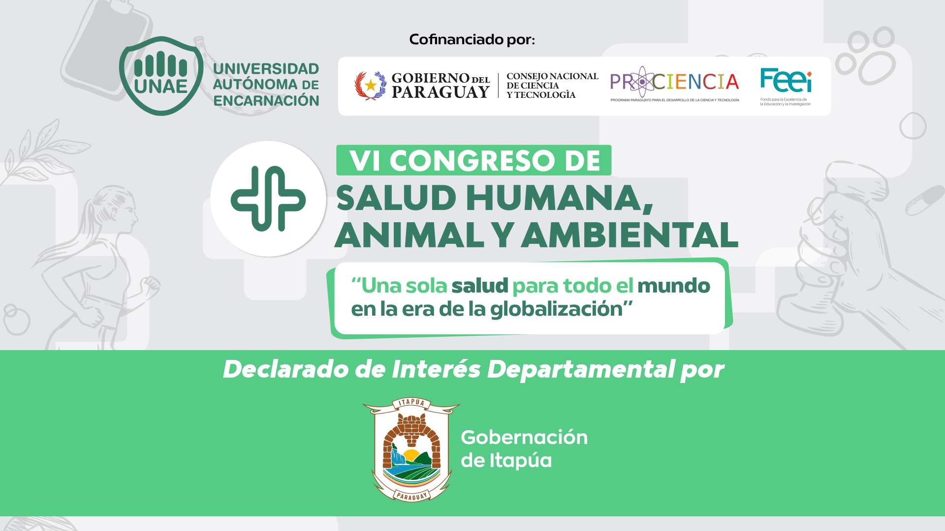 VI Congreso de Salud Humana, Animal y Ambiental es declarado de interés departamental por la Gobernación de Itapúa