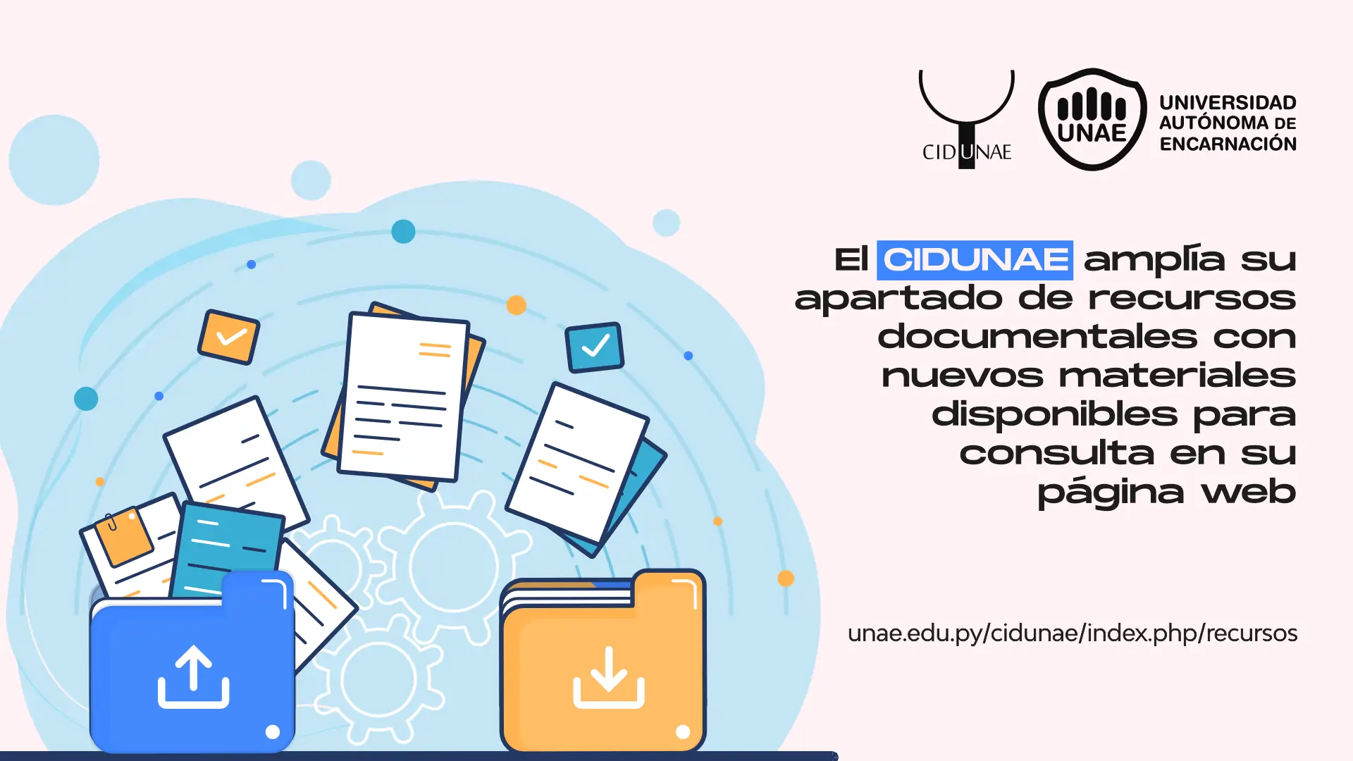 El CIDUNAE amplía su apartado de recursos documentales con nuevos materiales disponibles para consulta en su página web