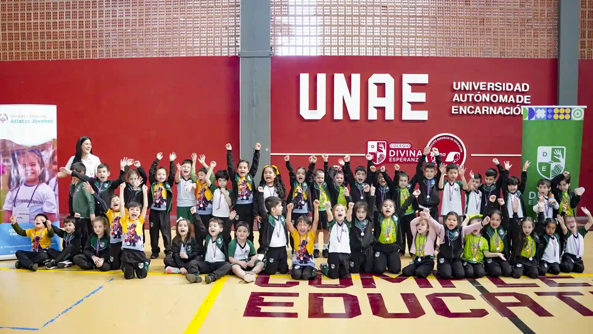  Cierre del Programa “Atletas Jóvenes” con la participación de estudiantes del Preescolar del Colegio Privado Divina Esperanza