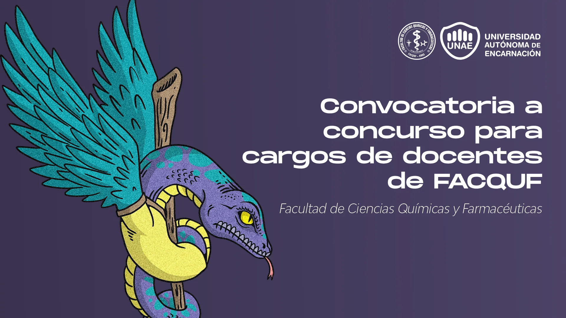 Convocatoria a concurso para cargos de docentes de FACQUF 2025 – 2º periodo