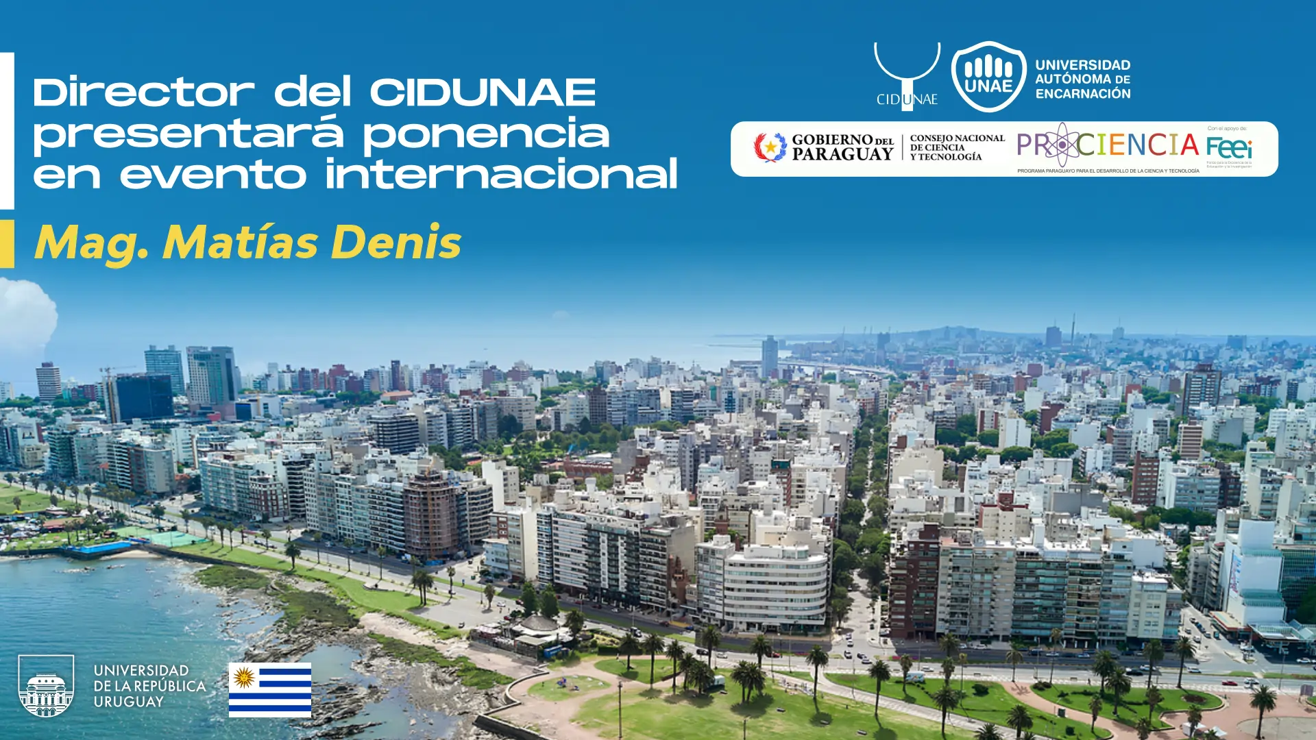 Director del CIDUNAE presentará ponencia en evento internacional