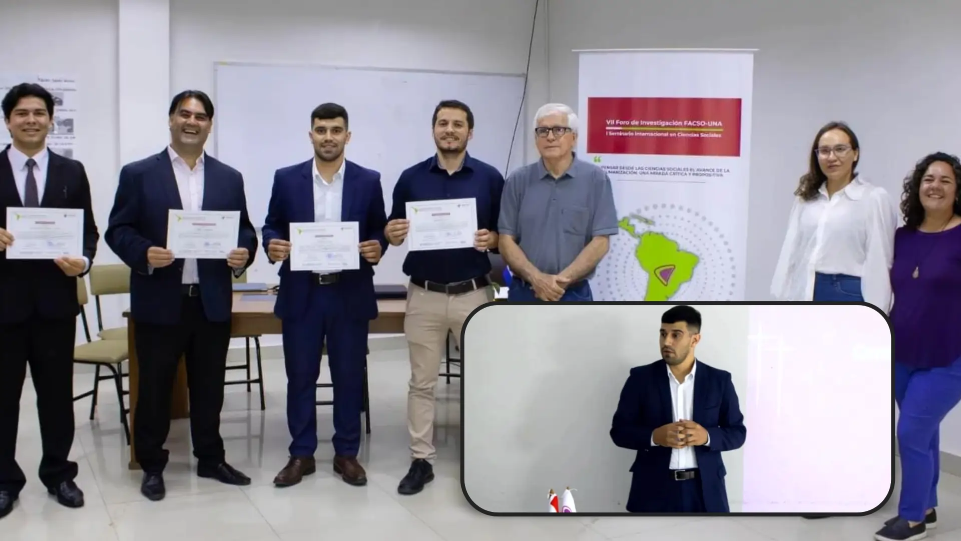 Docente de FACEM y FACQUF presentó resultados de investigación en el VII Foro de Investigación FACSO-UNA