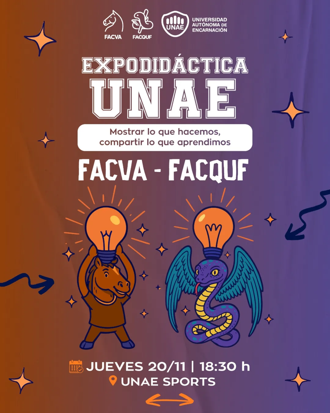Expodidáctica de FACQUF y FACVA
