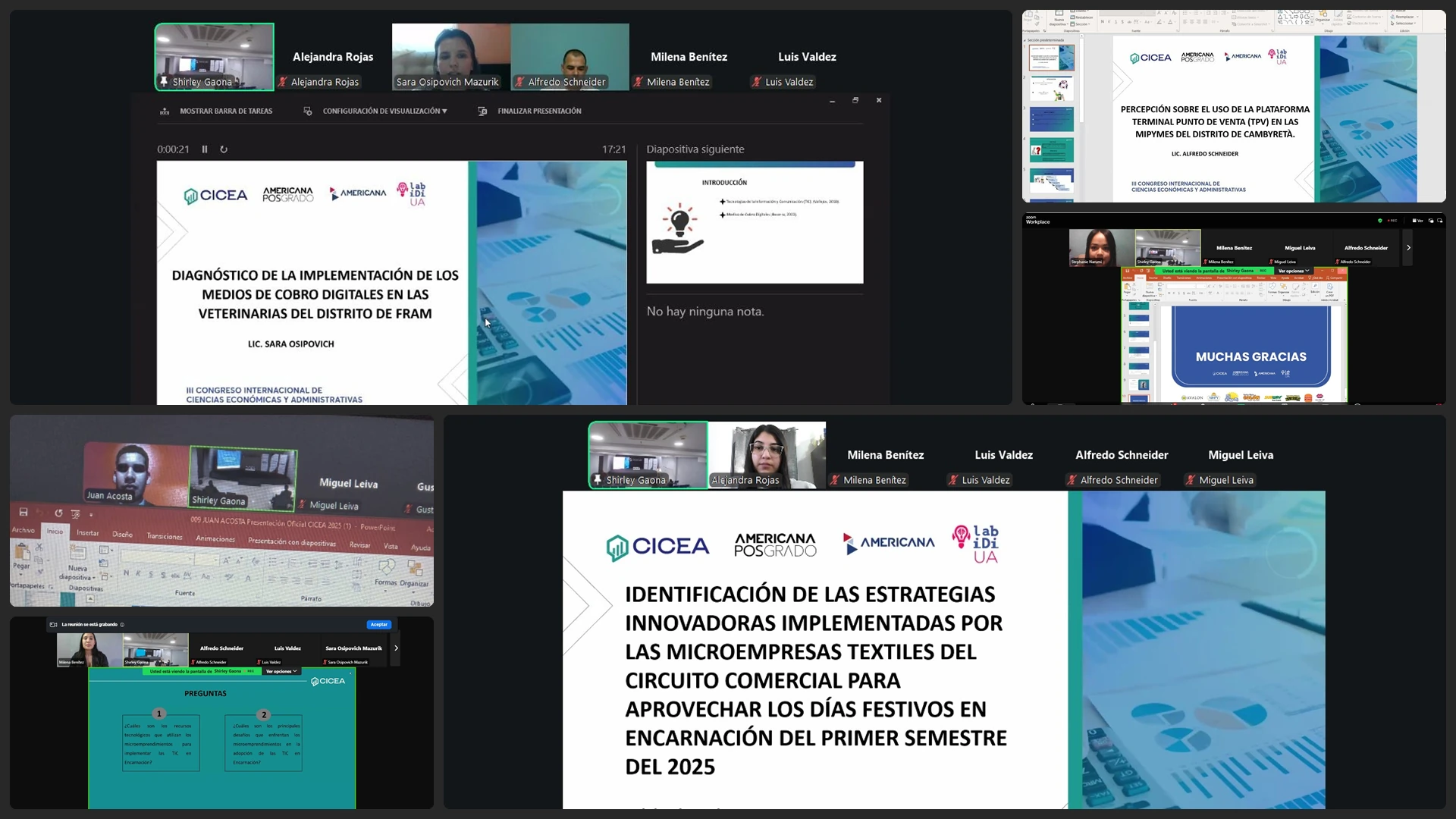 Egresados de la Licenciatura en Administración presentaron comunicaciones en el III Congreso Internacional de Ciencias Económicas y Administrativas