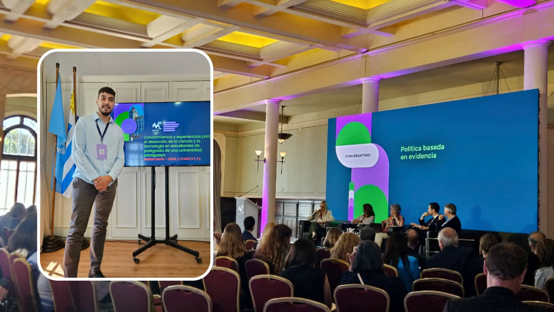 UNAE presente en el XII Congreso Iberoamericano de Indicadores de Ciencia y Tecnología de la RICYT