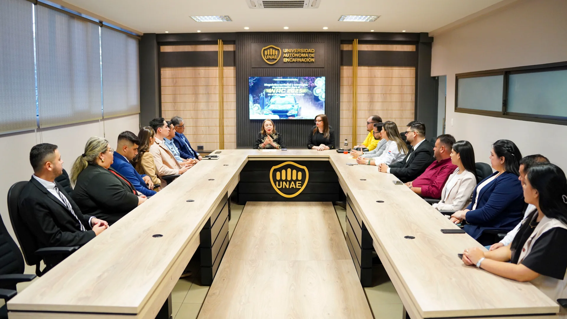 UNAE desarrolla conversatorio sobre el proyecto “Diagnóstico Territorial y Estrategias de Preparación para el WRC 2025 en Itapúa” en el marco del Congreso Internacional de Contabilidad, Marketing y Empresa.