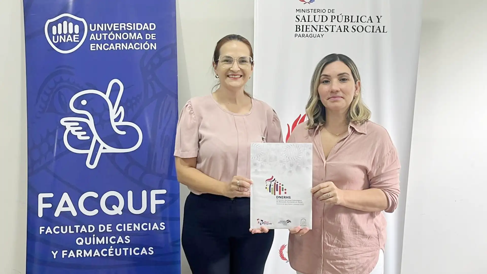 UNAE renueva convenio con el MSPyBS para el desarrollo de pasantías en Salud Pública