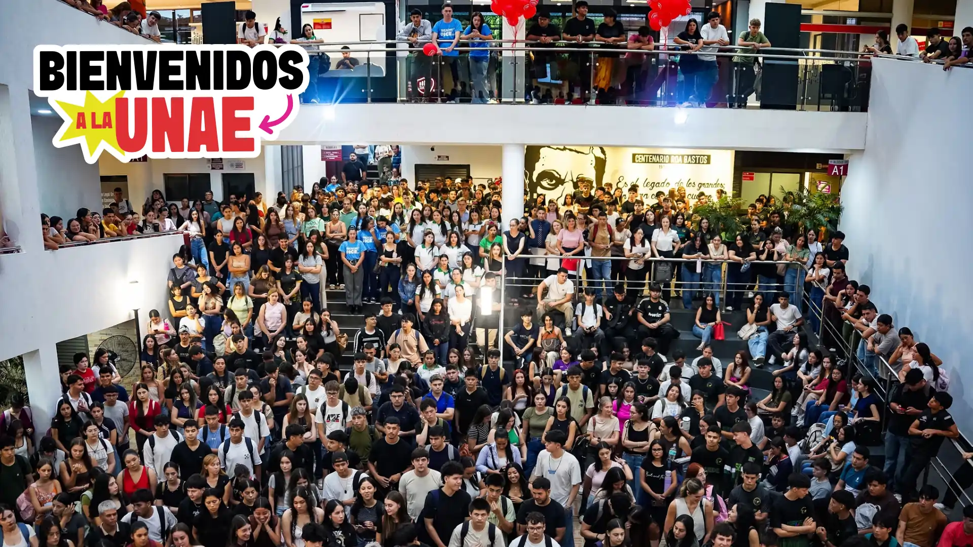 UNAE da la bienvenida a los nuevos estudiantes con una jornada de integración y encuentro