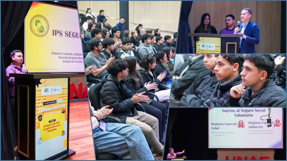 Estudiantes de Administración iniciaron el segundo periodo con un análisis sobre el Seguro Social en Paraguay