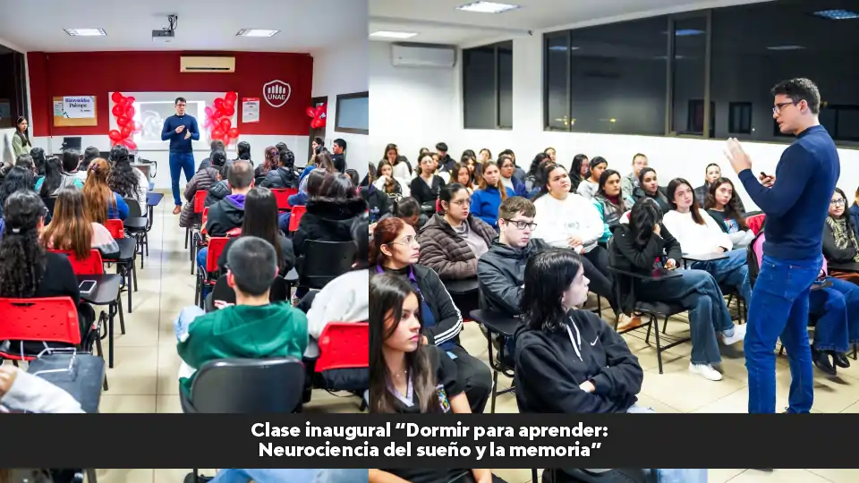 “Dormir para aprender”: neurociencia y memoria como eje de la Clase Inaugural de Psicopedagogía
