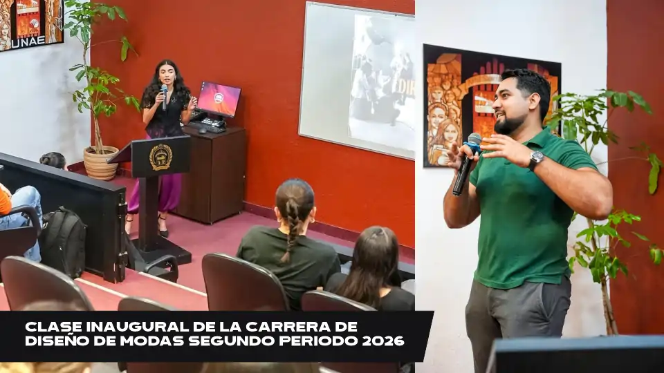 Clase inaugural de la carrera de Diseño de Modas segundo periodo 2026
