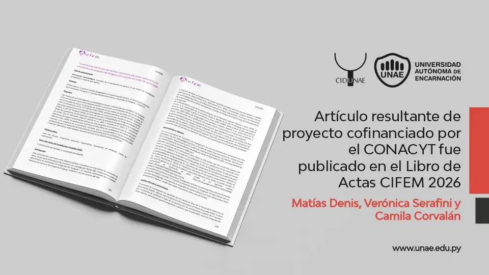 Artículo resultante de proyecto cofinanciado por el CONACYT fue publicado en el Libro de Actas CIFEM 2026