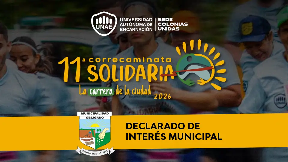 La 11ª Correcaminata Solidaria de la UNAE fue declarada de Interés Municipal