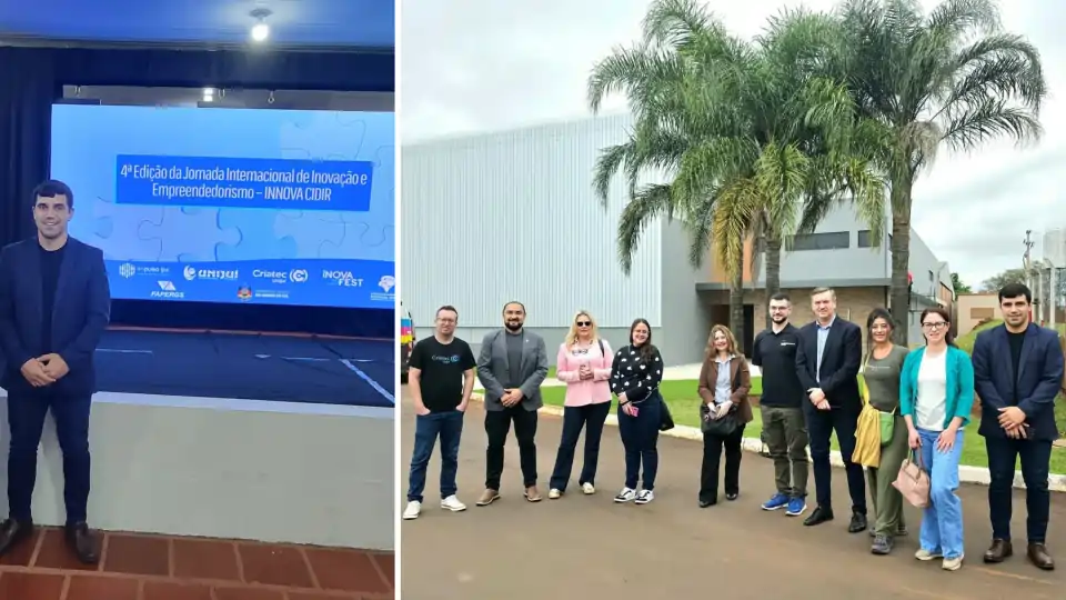 Docente de la UNAE participó en la IV Jornada Internacional de Innovación y Emprendimiento – INNOVA CIDIR en Brasil