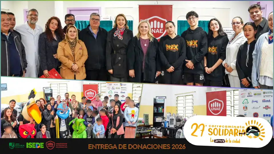 La solidaridad llegó a su destino: el Complejo UNAE culminó la entrega de las donaciones de la 27ª Correcaminata Solidaria