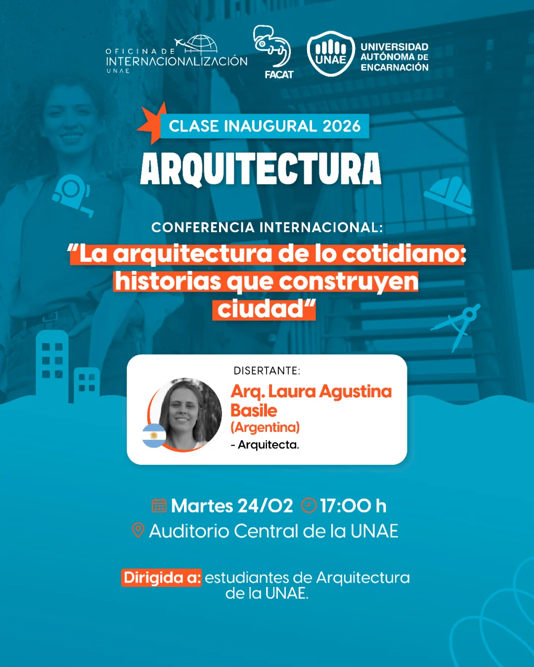 Clase Inaugural 2026 | Arquitectura UNAE