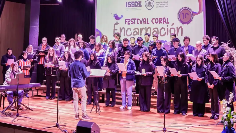 La Agenda Cultural de la UNAE celebró su segundo Festival Coral con participación de elencos de Asunción, Fram y Encarnación