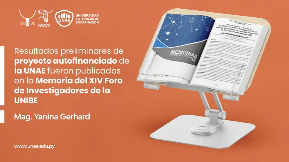 Resultados preliminares de proyecto autofinanciado de la UNAE fueron publicados en la Memoria del XIV Foro de Investigadores de la UNIBE