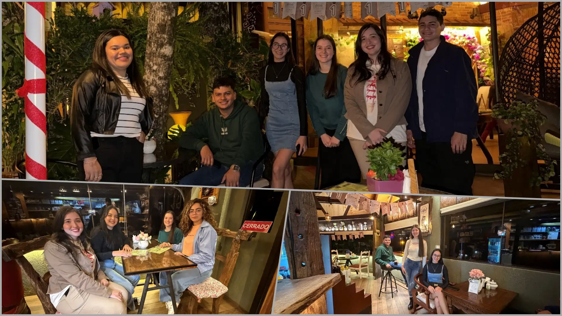 Estudiantes de Hotelería y Turismo realizaron salida académica a La Cabañita Kaffee Haus