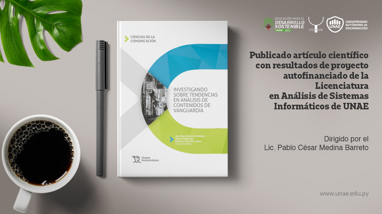Pablo Medina UNAE publica en libro internacional