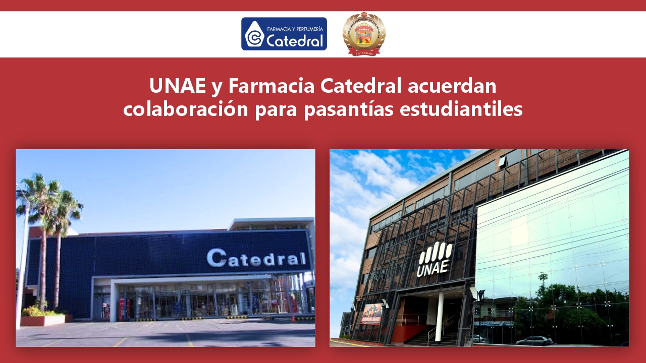 UNAE Farmacia catedral convenio 2021