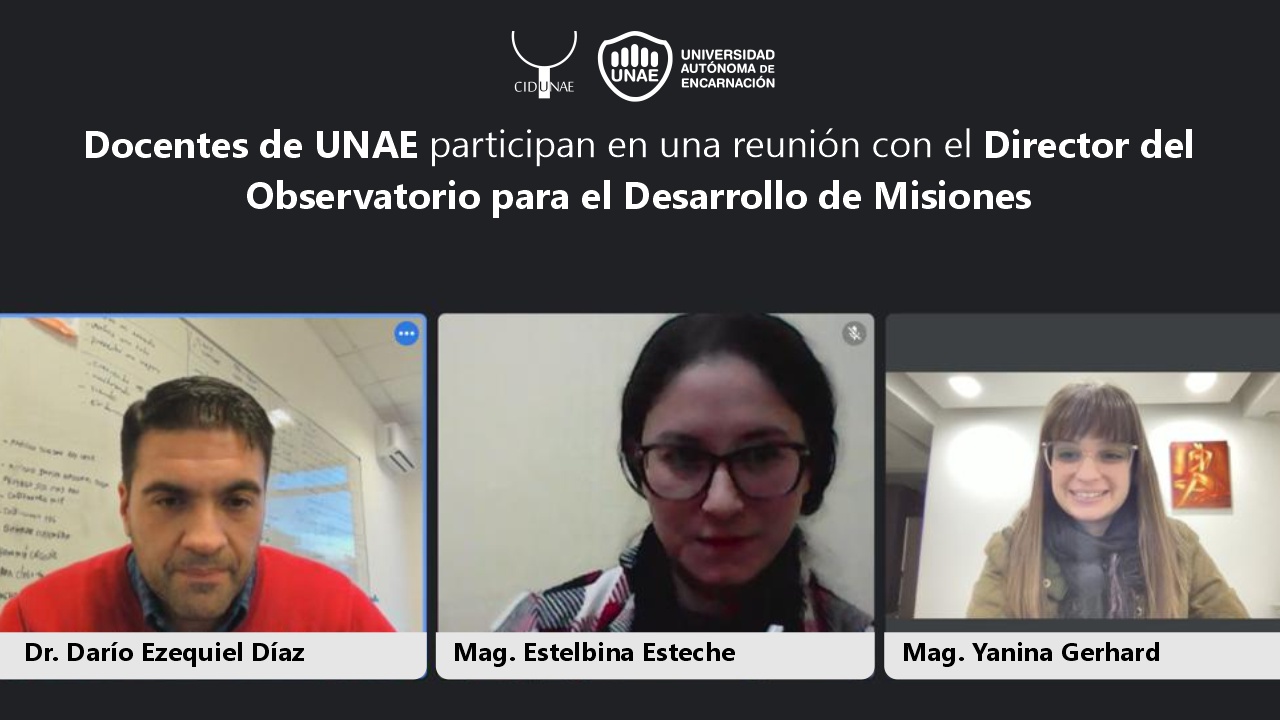 docentes UNAE observatorio Argentina 2021