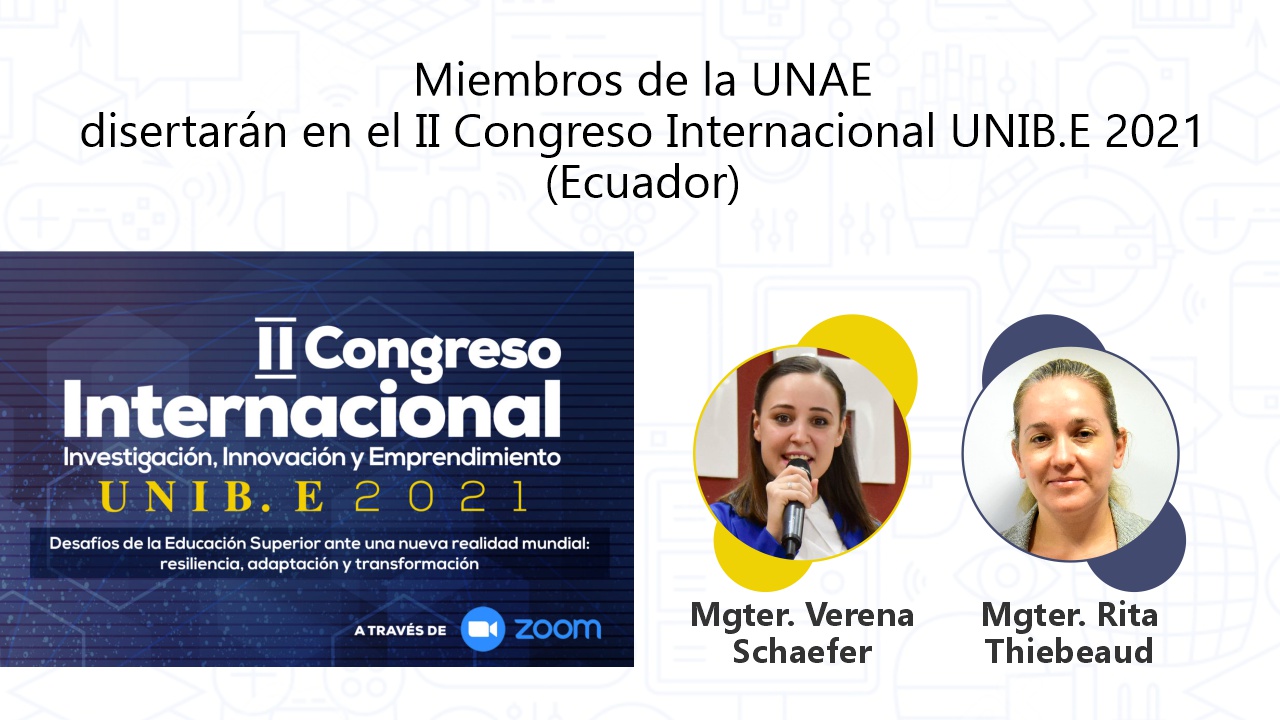 miembros de la UNAE participaran en congreso internacional 04